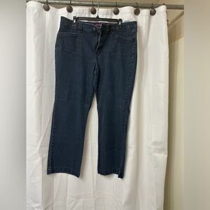 Gloria Vanderbilt Blue Ankle Cropped Jeans